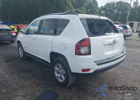 2016 Jeep Compass Latitude from USA, damaged, VIN 1C4NJCEAXGD735822